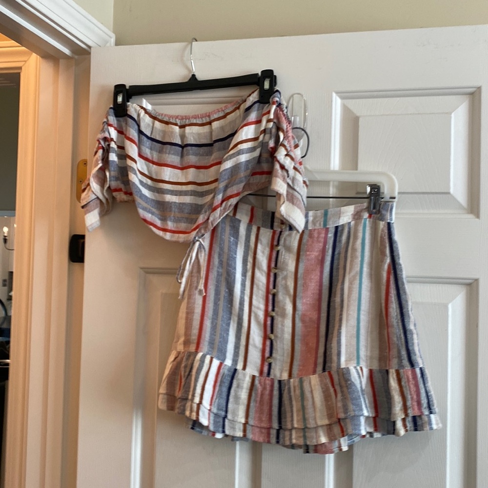 American Eagle Outfitters Top & Skirt Set